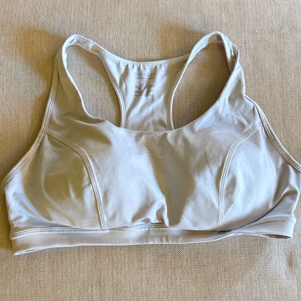 Tek Gear Light Gray Sports Bra